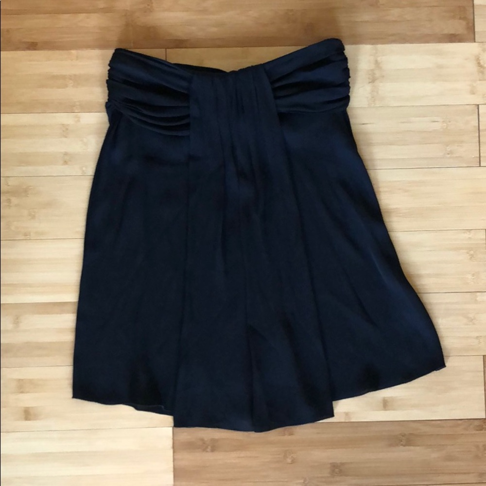 Valentino Spa Black Strapless Blouse